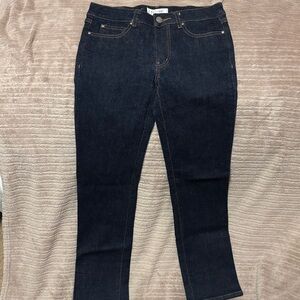 Jill Stuart Dark Indigo Straight Leg Jeans sz 2